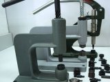 Press button machine